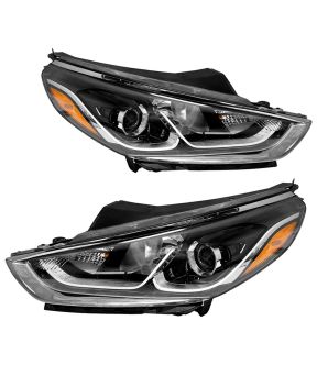 Headlight Set For 18-19 Hyundai Sonata
