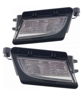 Daytime Running Light Set For 13-19 Cadillac ATS; CAPA Certified
