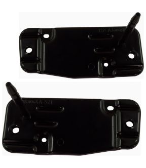Rear Bumper Mounting Bracket Set For 13-18 Hyundai Santa Fe Sport; CAPA Certified