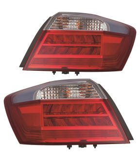 Tail Light Set For 14-15 Honda Accord; CAPA Certified