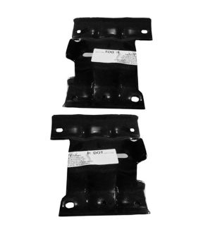 Bumper Bracket And Hardware Set For 99-02 Ford Expedition, 97-03 Ford F-150, 04 Ford F-150 Heritage, 97-99 Ford F-250; CAPA Certified