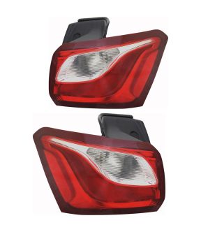 Tail Light Set For 18-21 Chevrolet Equinox; CAPA Certified