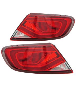 Tail Light Set For 15-17 Chrysler 200; CAPA Certified