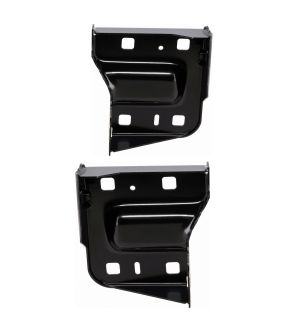 Bumper Bracket And Hardware Set For 15-19 Chevrolet Silverado 2500 HD, 15-19 GMC Sierra 2500 HD, 15-19 GMC Sierra 3500 HD; CAPA Certified