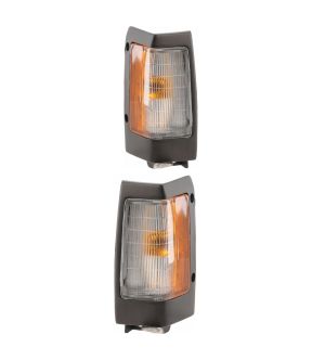 Side Marker Light Set For 90-94 Nissan D21, 95-97 Nissan Pickup