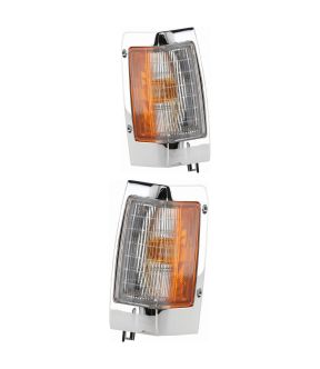 Side Marker Light Set For 90-94 Nissan D21, 95-97 Nissan Pickup