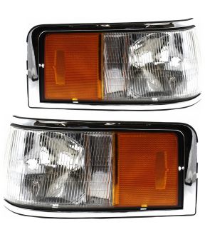 Side Marker Light Set For 90-94 Lincoln Town Car