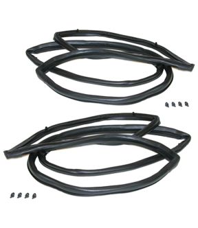 Door Seal And Weatherstrip Set For 76-86 Jeep CJ7, 81-85 Jeep Scrambler, 87-95 Jeep Wrangler