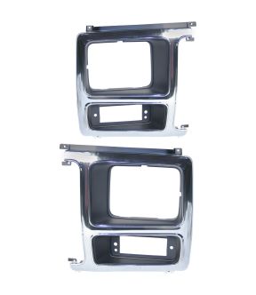 Headlight Set For 1980-1986 Ford