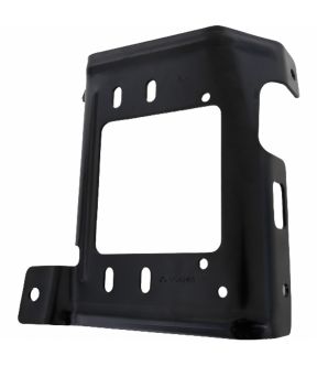 Left Driver Side Front Bumper Mounting Plate For 17-19 Ford F-250 Super Duty, 17-19 Ford F-350 Super Duty; CAPA Certified