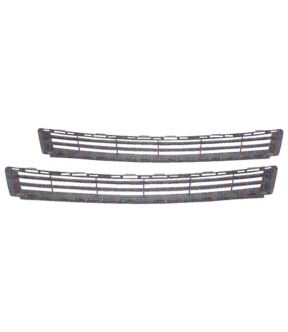 Front Bumper Cover Grille Set For 14-15 GMC Sierra 1500