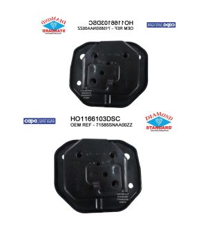 Bumper Bar And Absorber Set For 06-11 Honda Civic; CAPA Certified