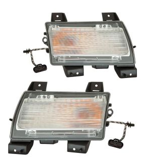 Turn Signal Light Set For 20-25 Jeep Gladiator, 18-25 Jeep Wrangler; CAPA Certified