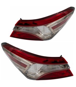 Tail Light Set For 18-20 Toyota Camry; CAPA Certified