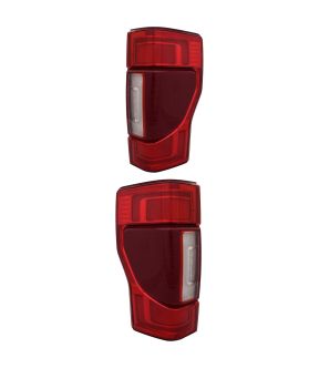 Tail Light Set For 20-22 Ford F-250 Super Duty, 20-22 Ford F-350 Super Duty; CAPA Certified