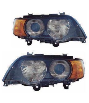 Headlight Set For 00-03 BMW X5