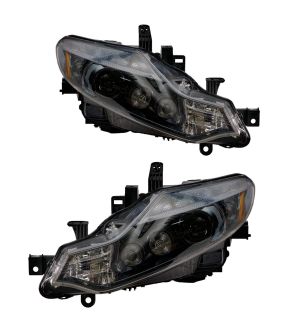 Headlight Set For 09-10 Nissan Murano