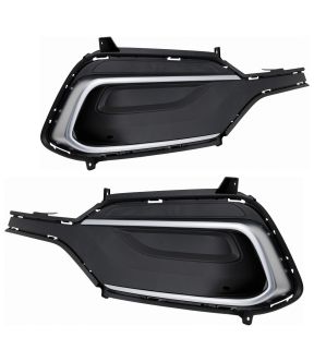 Fog Light Set For 18 Hyundai Santa Fe Sport; CAPA Certified