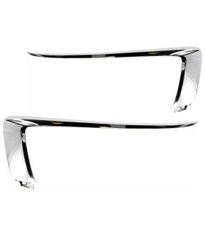 Bumper Cover Set For 18-20 Mitsubishi Eclipse Cross; CAPA Certified