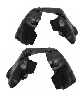 Front Fender Liner Set For 17-25 Jeep Compass; CAPA Certified