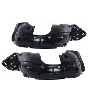 Front Fender Liner Set For 17-19 Honda Civic; CAPA Certified