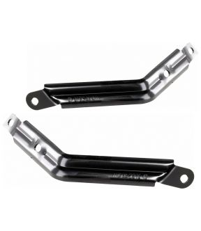 Bumper Bracket And Hardware Set For 07-13 GMC Sierra 1500, 07-10 GMC Sierra 2500 HD, 07-10 GMC Sierra 3500 HD; CAPA Certified