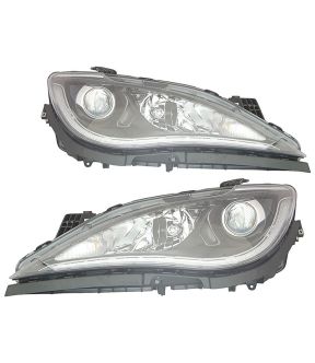 Headlight Set For 17-20 Chrysler Pacifica; CAPA Certified