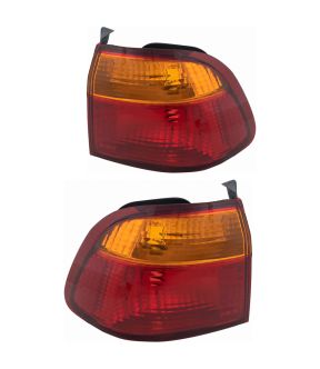 Tail Light Set For 99-00 Honda Civic