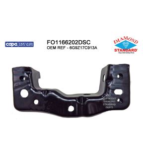 Left Driver Side Bumper For 13-20 Ford Fusion, 19-20 Ford Police Responder Hybrid, 19-20 Ford SSV Plug-In Hybrid, 13-20 Lincoln MKZ