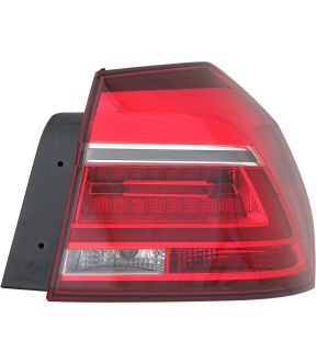 Right Passenger Side Tail Light For 16-17 Volkswagen Passat; CAPA Certified
