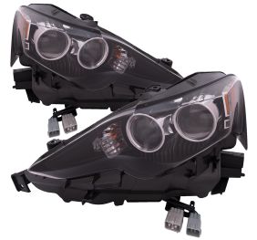 Headlight Set For 16 Lexus IS200t, 14-15 Lexus IS250, 16 Lexus IS300, 14-16 Lexus IS350