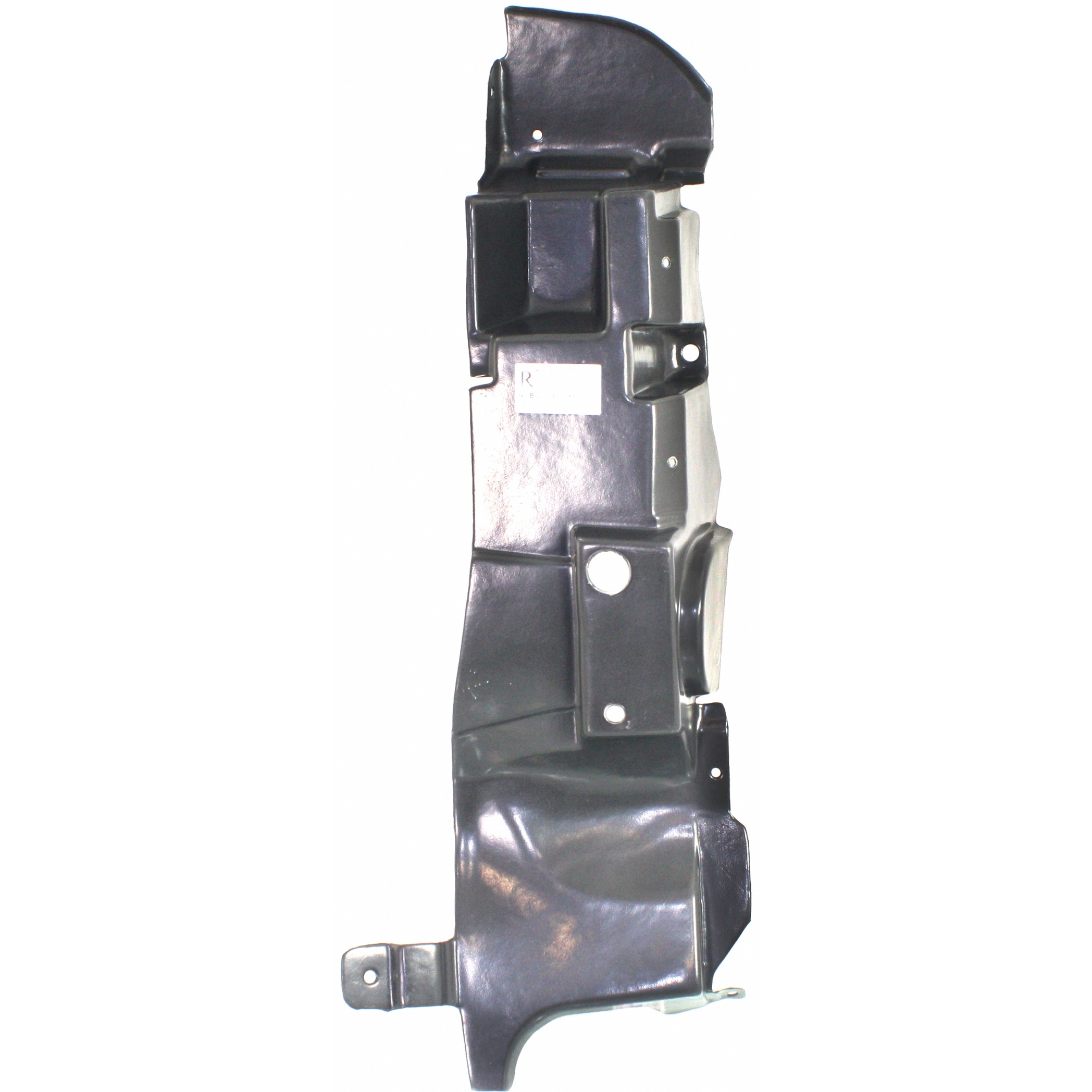 Right Passenger Side Undercar Shield For 08-12 Chevrolet Malibu; CAPA Certified