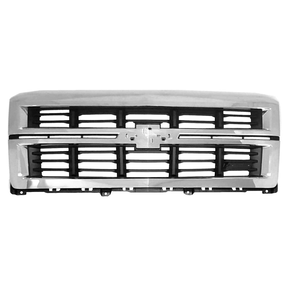 Grille For 14-15 Chevrolet Silverado 1500; CAPA Certified