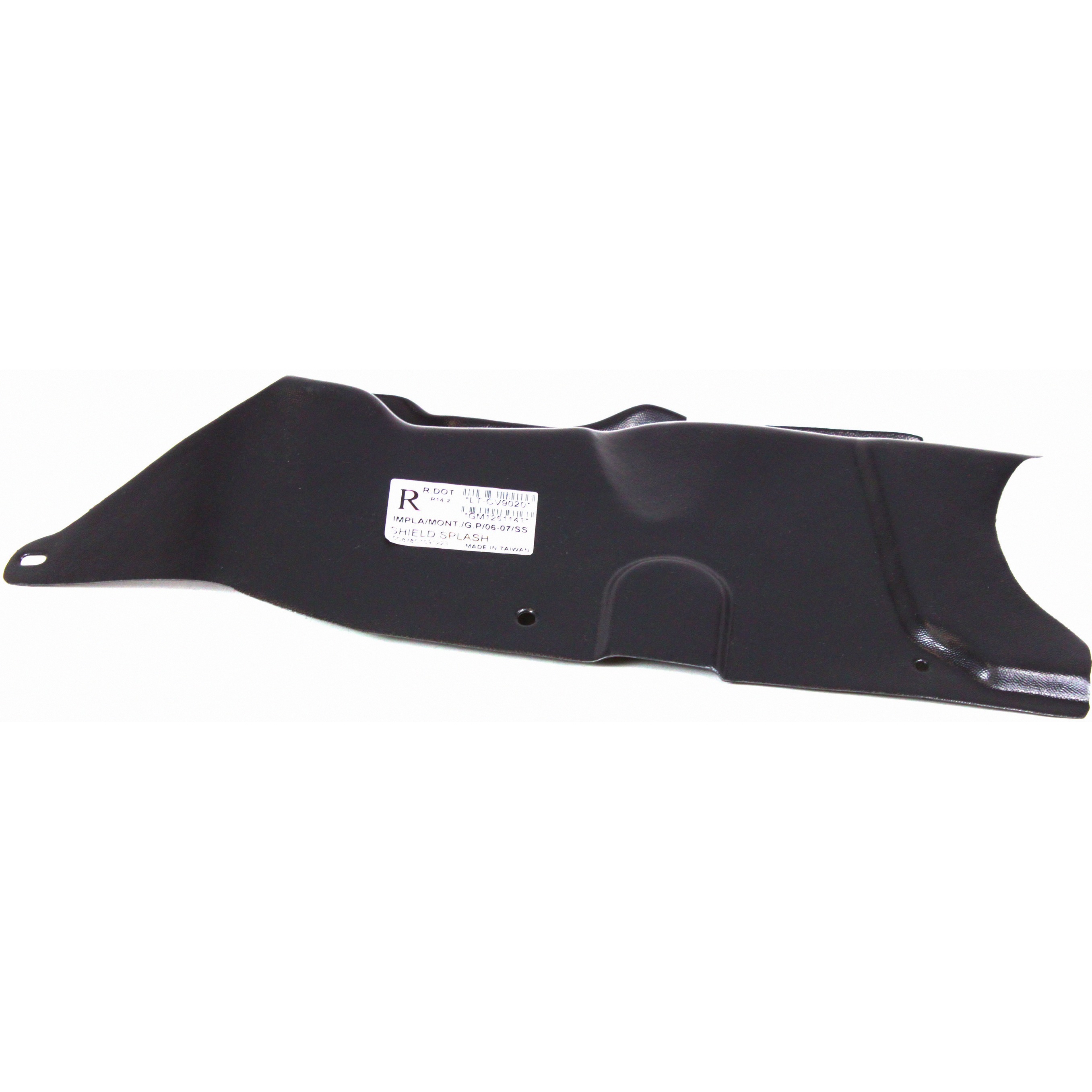 Right Passenger Side Fender Splash Shield For 2006-2009 Buick Chevrolet