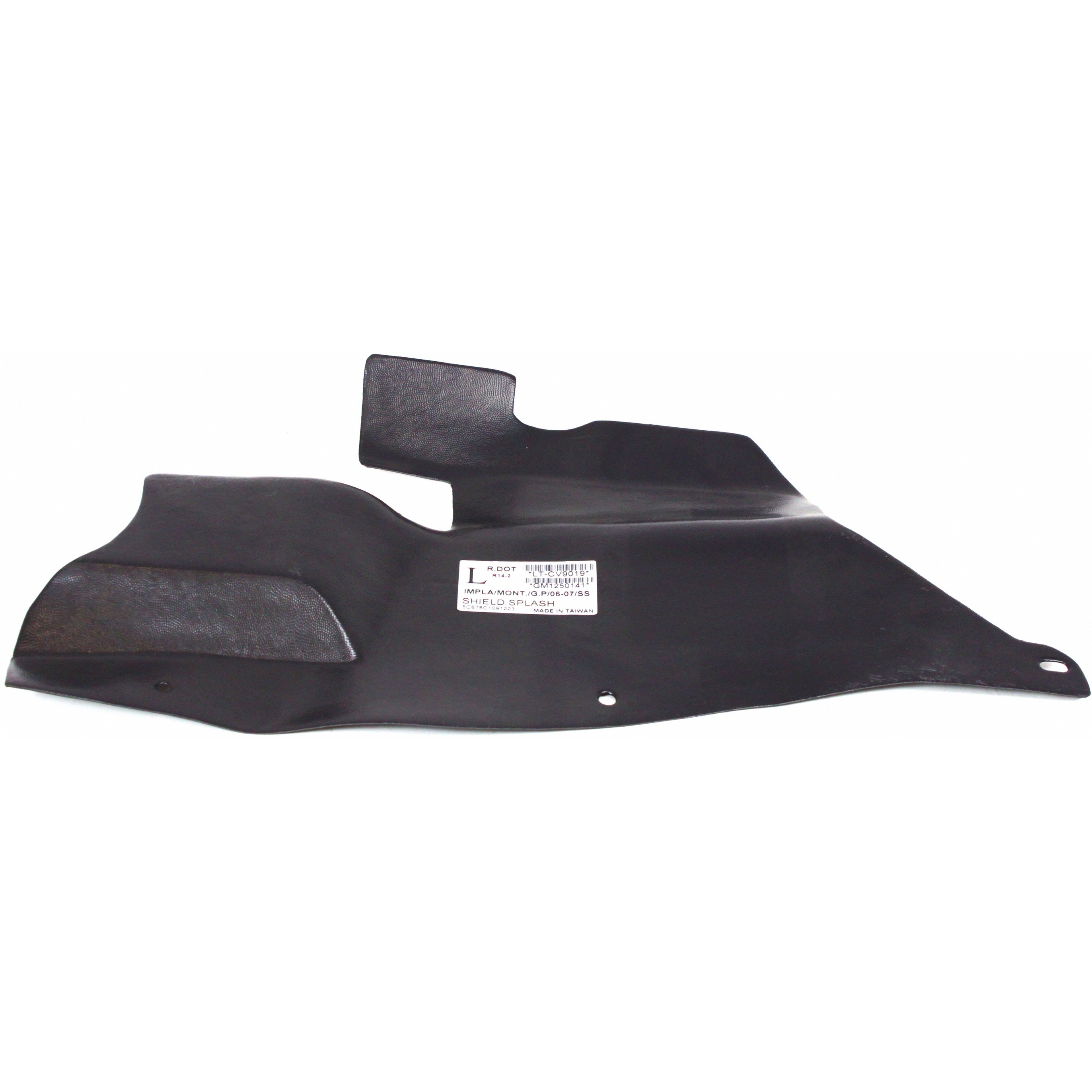 Left Driver Side Fender Accessory For 08-09 Buick Allure, 08-09 Buick LaCrosse, 06-09 Chevrolet Impala, 06-07 Chevrolet Monte Carlo