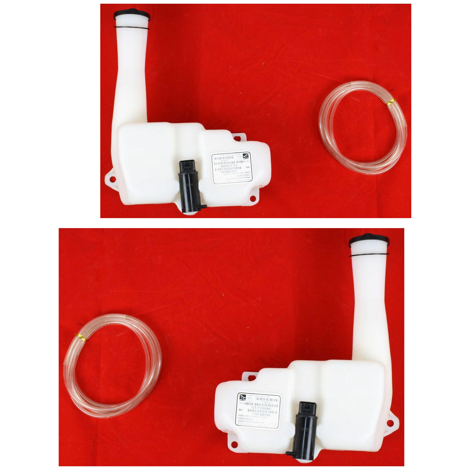 Washer System Set For 15-17 Lexus NX200t, 18-21 Lexus NX300, 15-21 Lexus NX300h, 13-18 Toyota RAV4