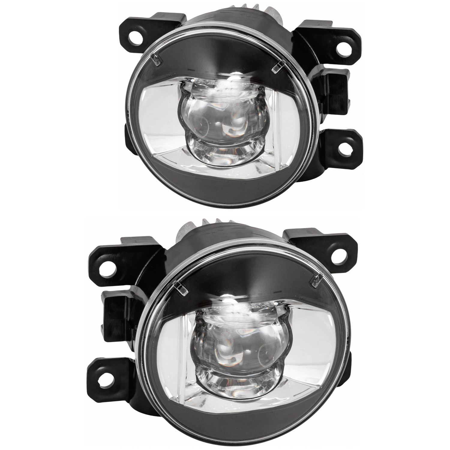 Fog Light Set For 19-23 Fiat 500X, 19-23 Jeep Renegade