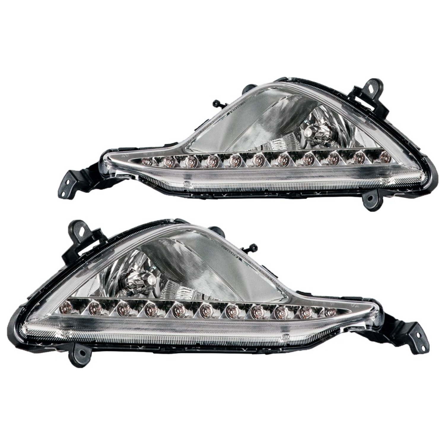Fog Light Set For 13-15 Hyundai Genesis Coupe