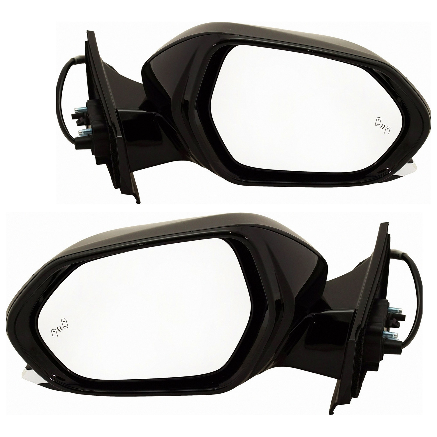 Mirror Set For 16-20 Toyota Prius, 19-20 Toyota Prius AWD-e, 17-20 Toyota Prius Prime