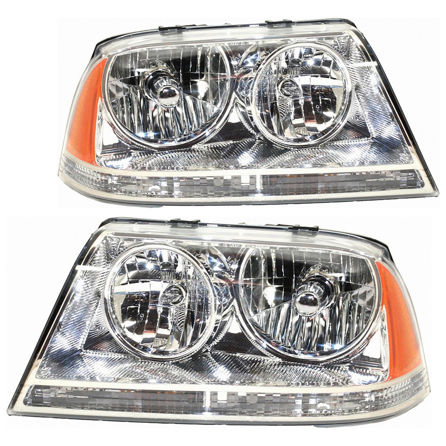 Headlight Set For 03-05 Lincoln Aviator