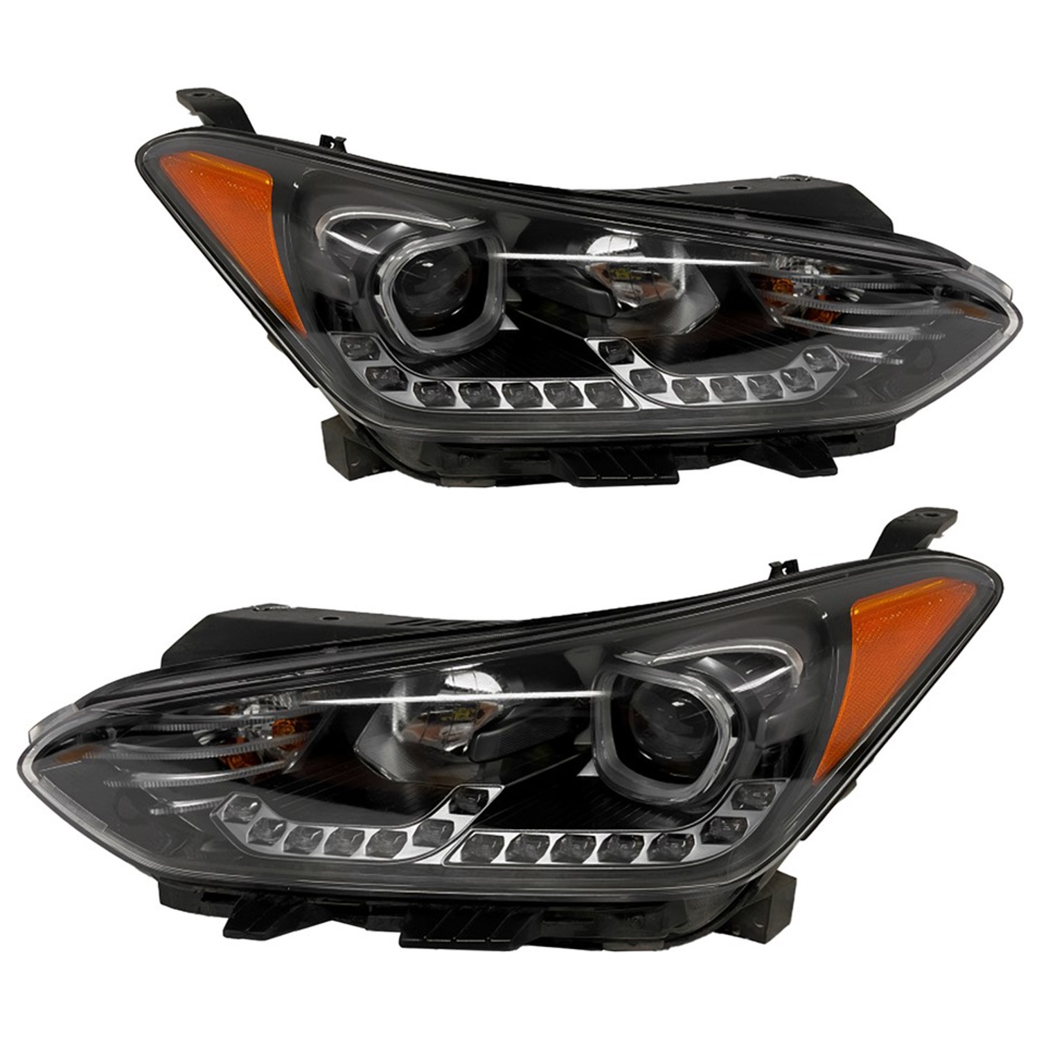 Headlight Set For 19-21 Hyundai Veloster, 19-22 Hyundai Veloster N