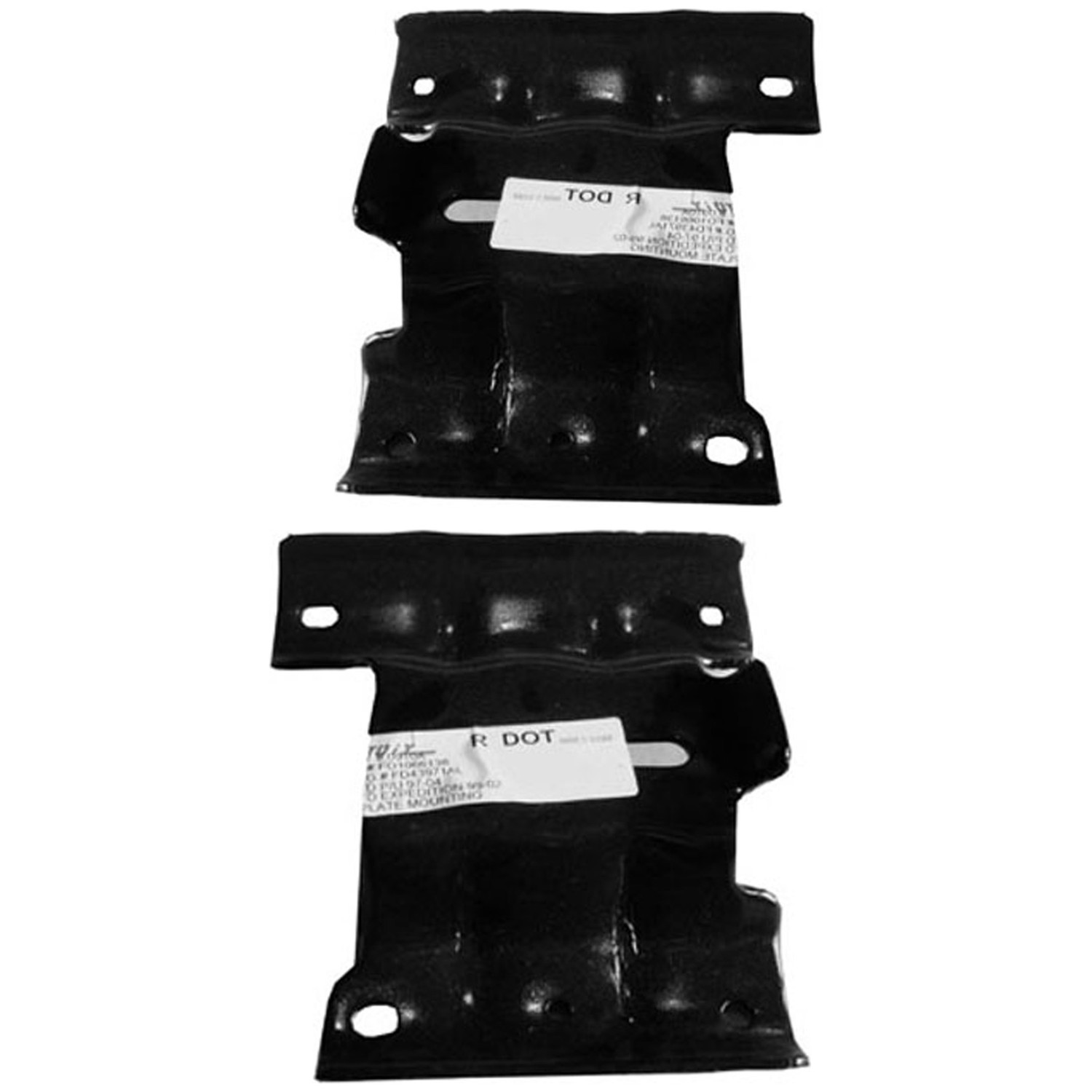 Bumper Bracket And Hardware Set For 99-02 Ford Expedition, 97-03 Ford F-150, 04 Ford F-150 Heritage, 97-99 Ford F-250; CAPA Certified