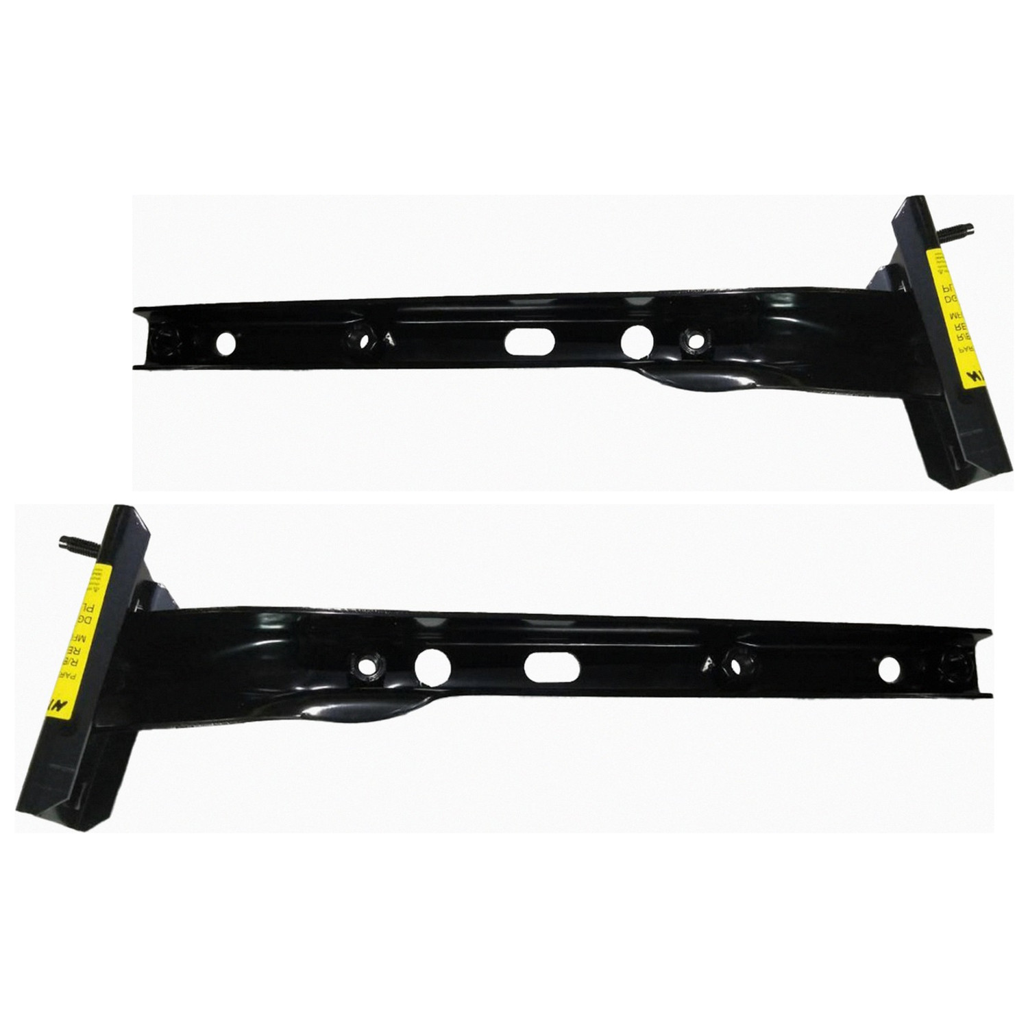 Bumper Bar And Absorber Set For 08-16 Chrysler Town & Country, 08-20 Dodge Grand Caravan, 12-15 Ram C/V; CAPA Certified