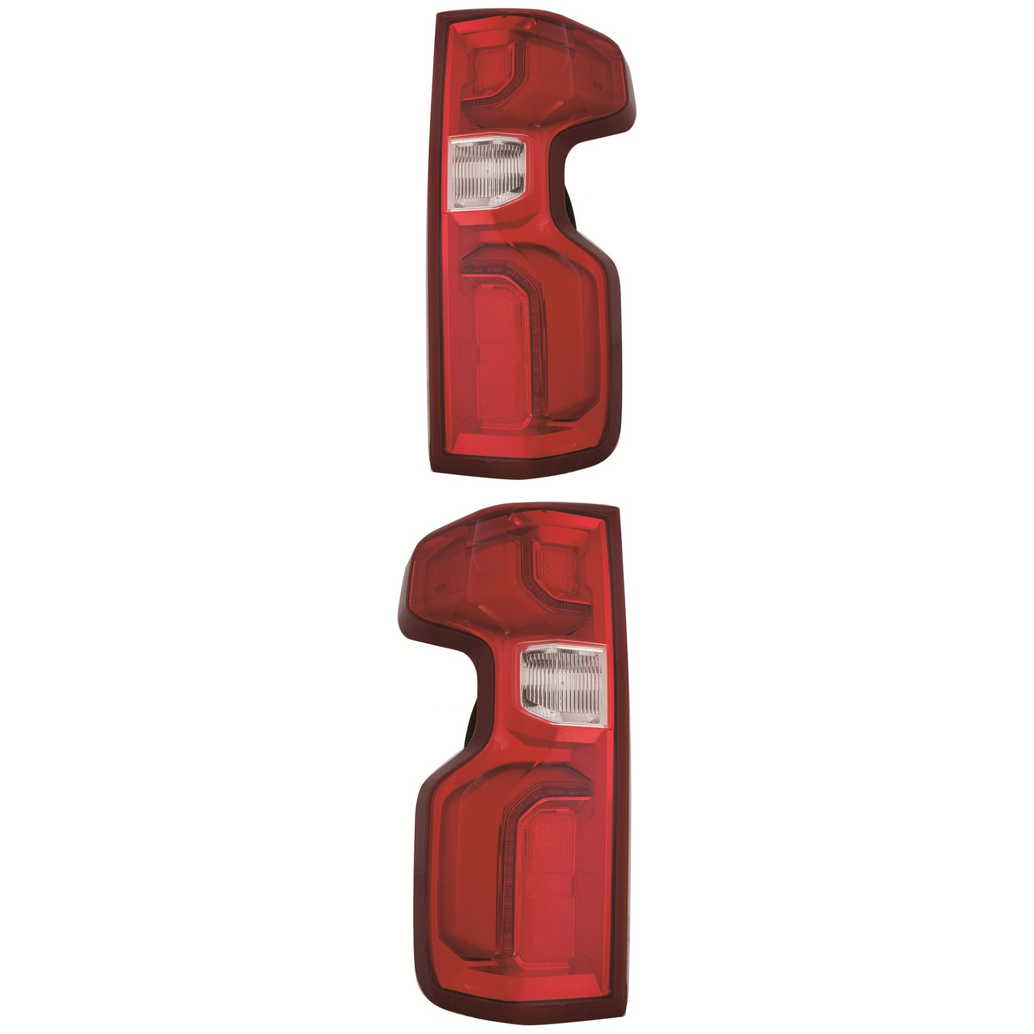 Tail Light Set For 19-25 Chevrolet Silverado 1500, 22 Chevrolet Silverado 1500 LTD; CAPA Certified