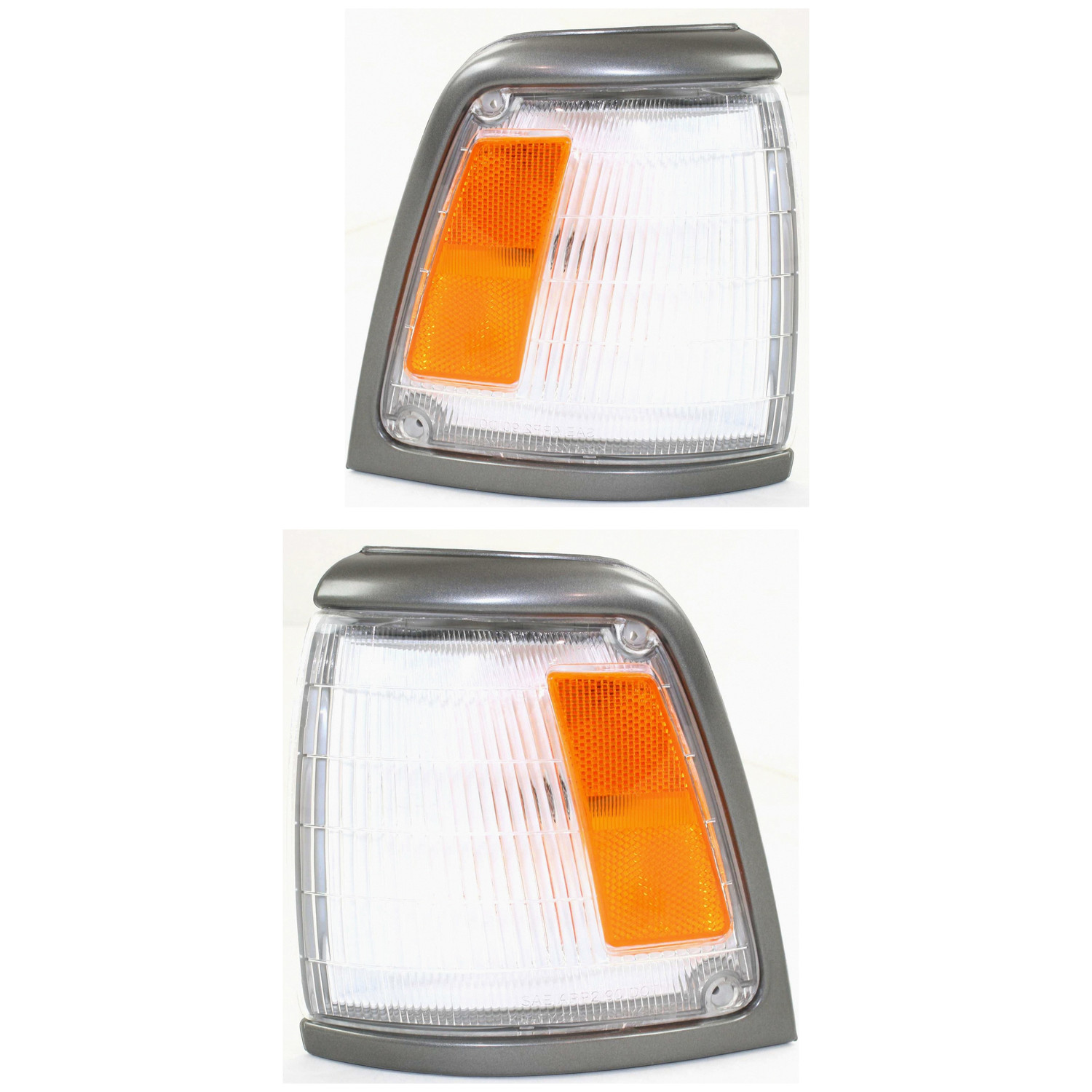 Parking Light Set For 90-91 Toyota 4Runner, 89-91 Toyota Pickup