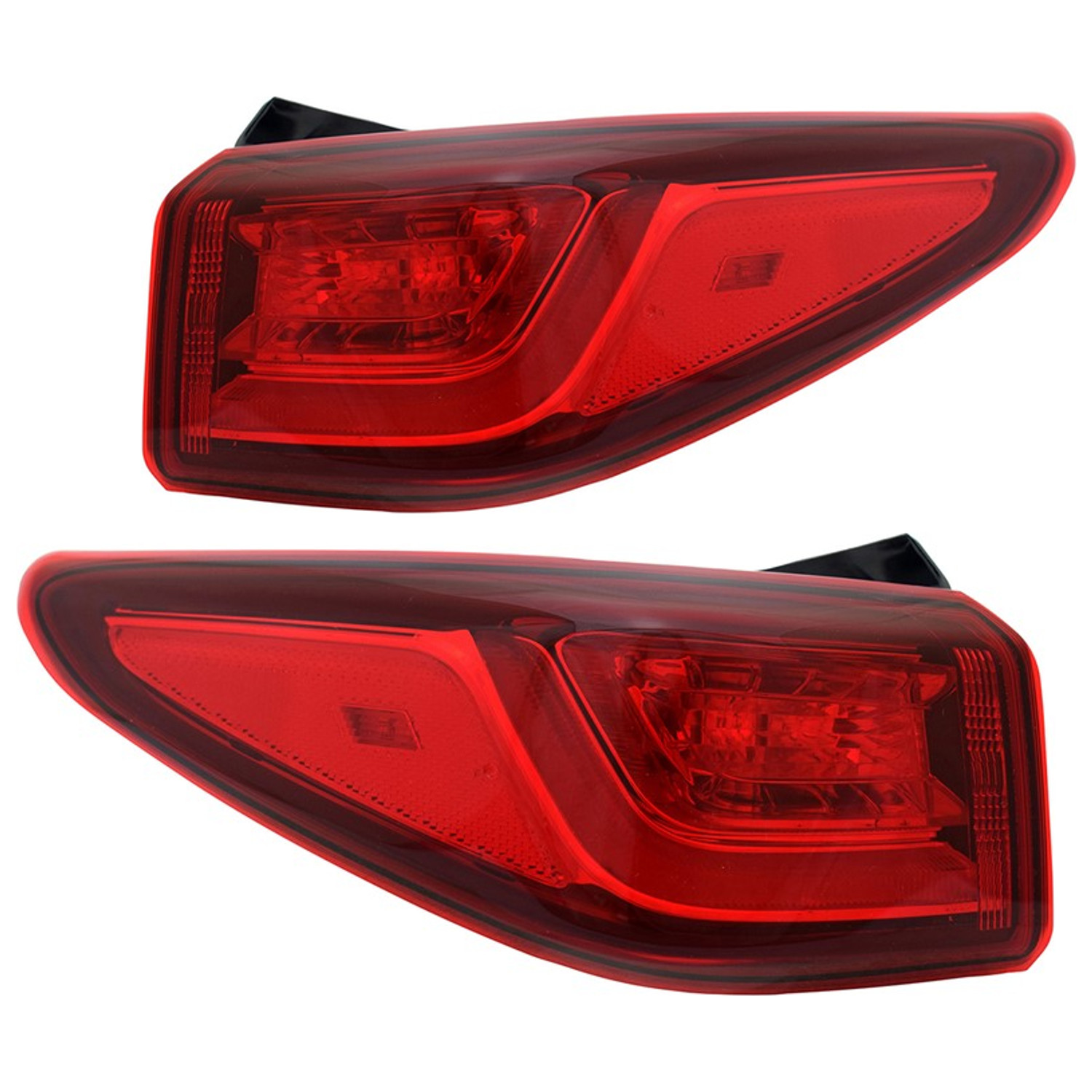 Tail Light Set For 18-21 Hyundai Kona, 19-21 Hyundai Kona Electric; CAPA Certified