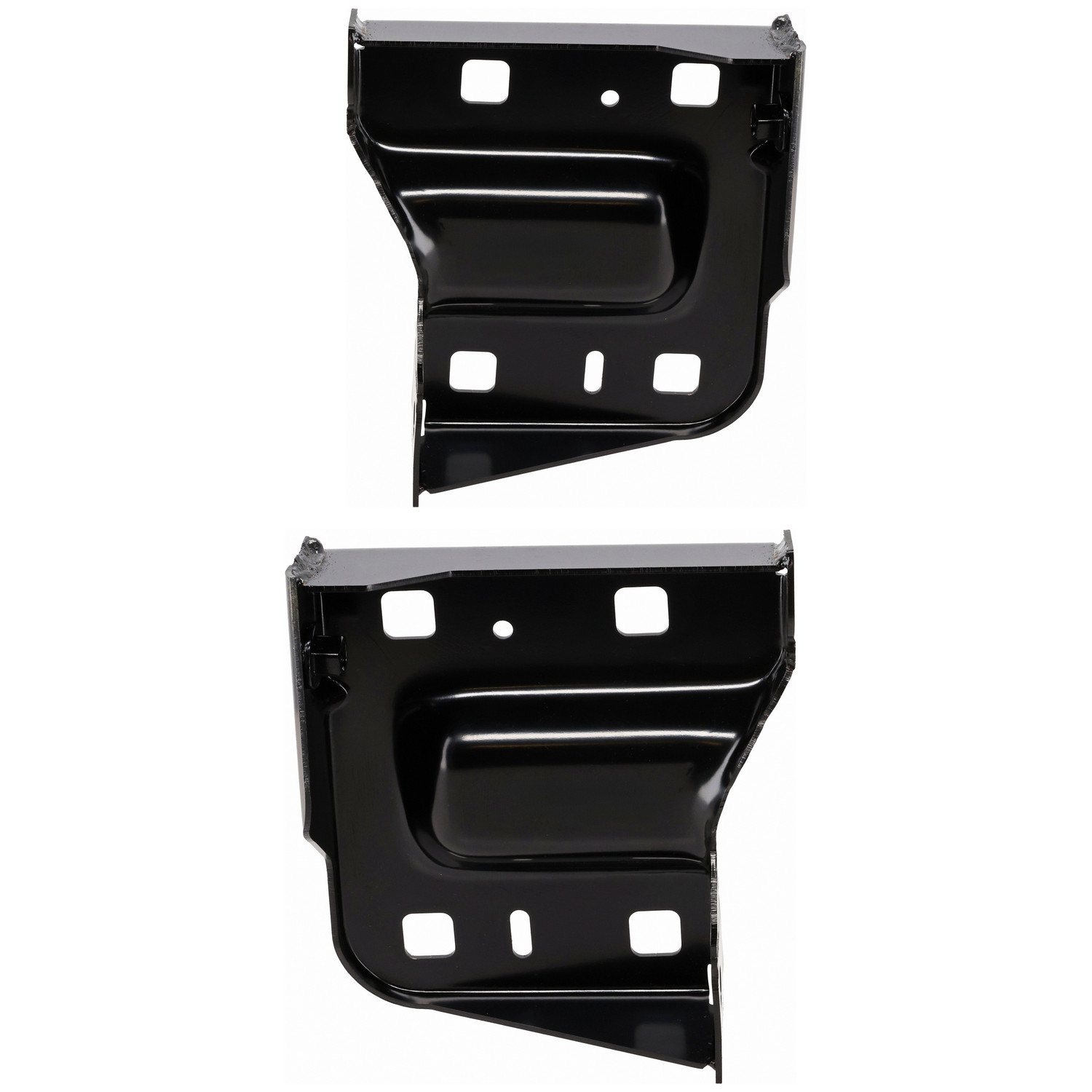 Bumper Bracket And Hardware Set For 15-19 Chevrolet Silverado 2500 HD, 15-19 GMC Sierra 2500 HD, 15-19 GMC Sierra 3500 HD; CAPA Certified