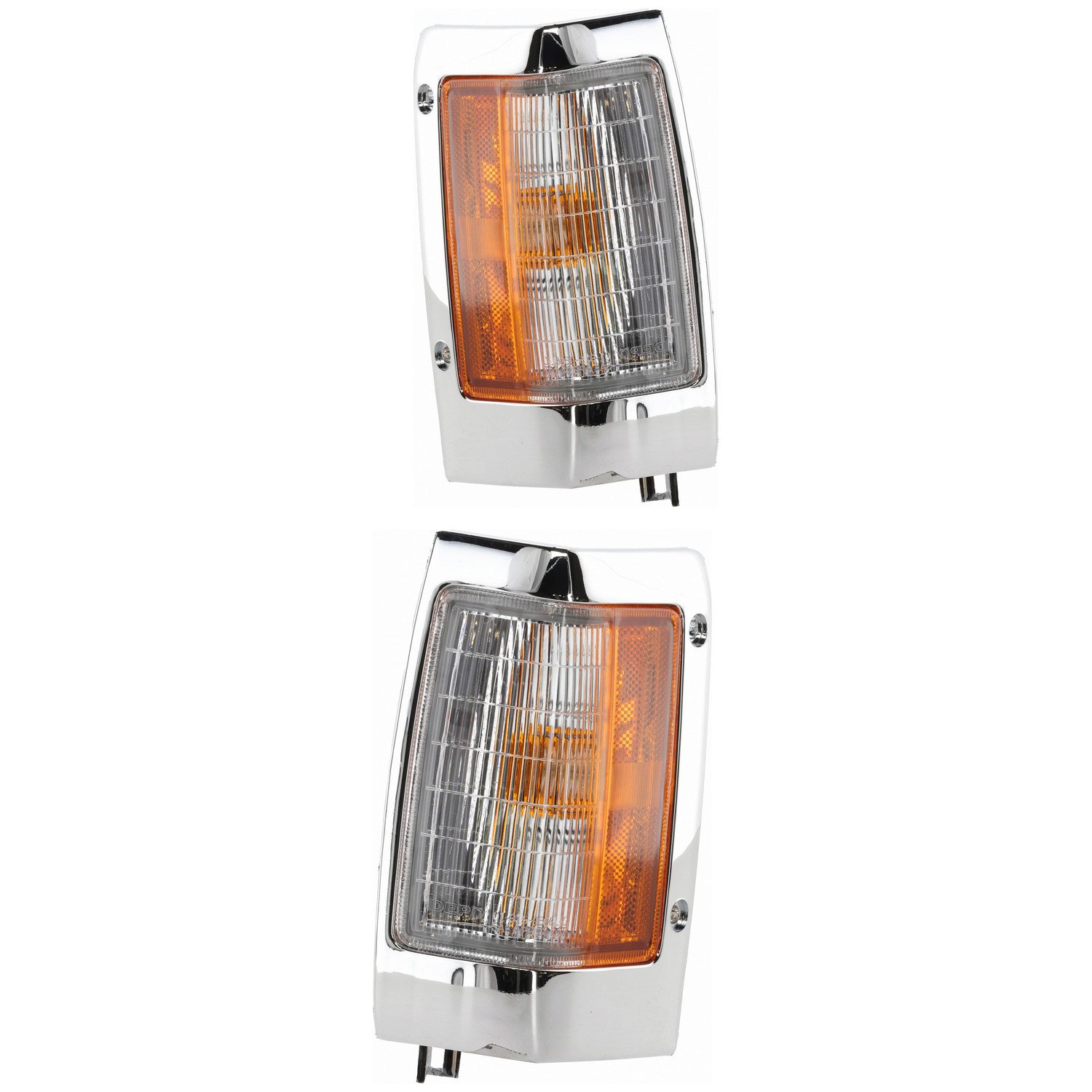 Side Marker Light Set For 90-94 Nissan D21, 95-97 Nissan Pickup