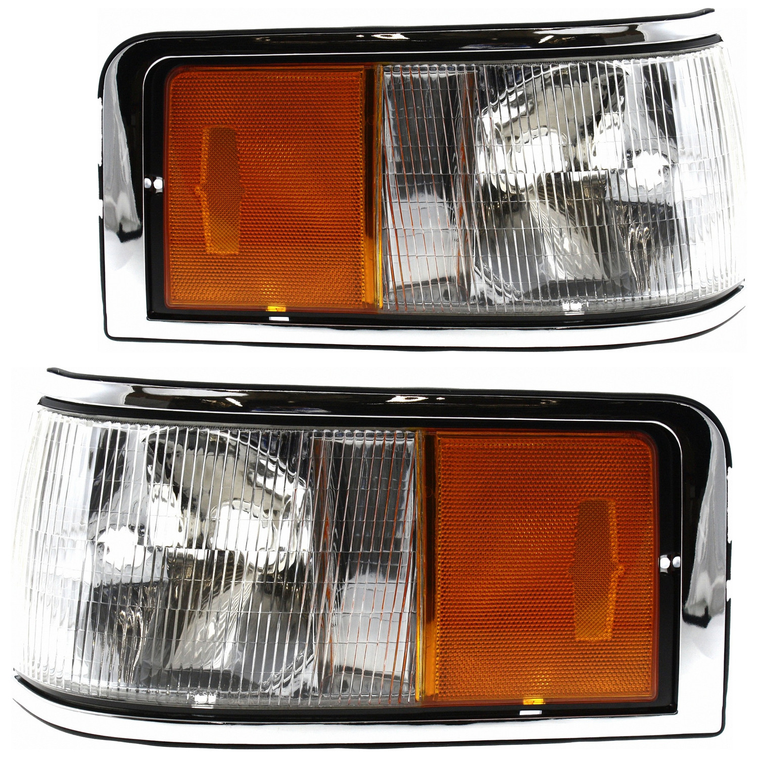Side Marker Light Set For 90-94 Lincoln Town Car