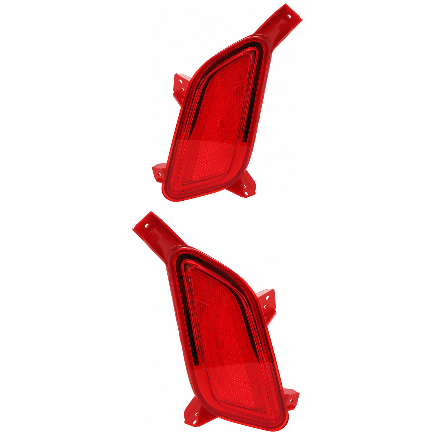 Bumper Guard And Trim Set For 12-17 Hyundai Veloster; CAPA Certified